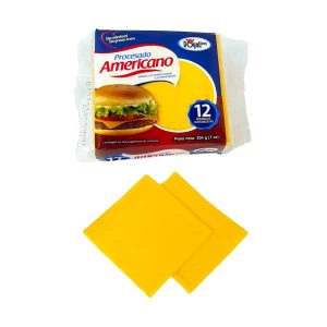 Queso analogo amarillo 12 rebanadas (Cod.7032)